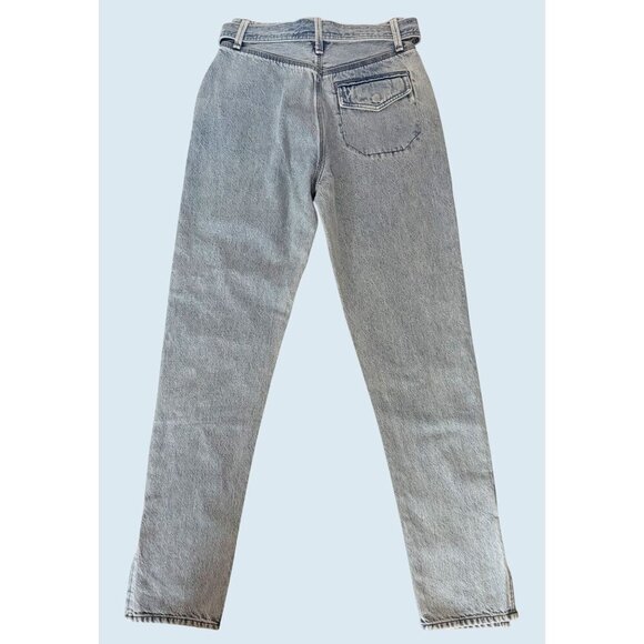 RAG & BONE Mia Yoke Straight Leg Tie Belt Jeans Size 25 - Picture 5 of 8